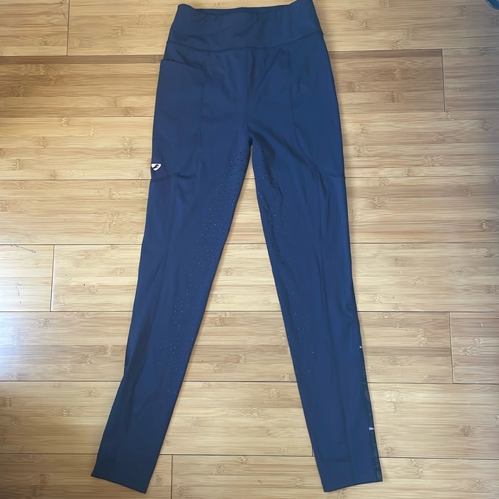 Aubrion Equestrian Tights Navy Blue size XS US 4 only worn twice lightweight